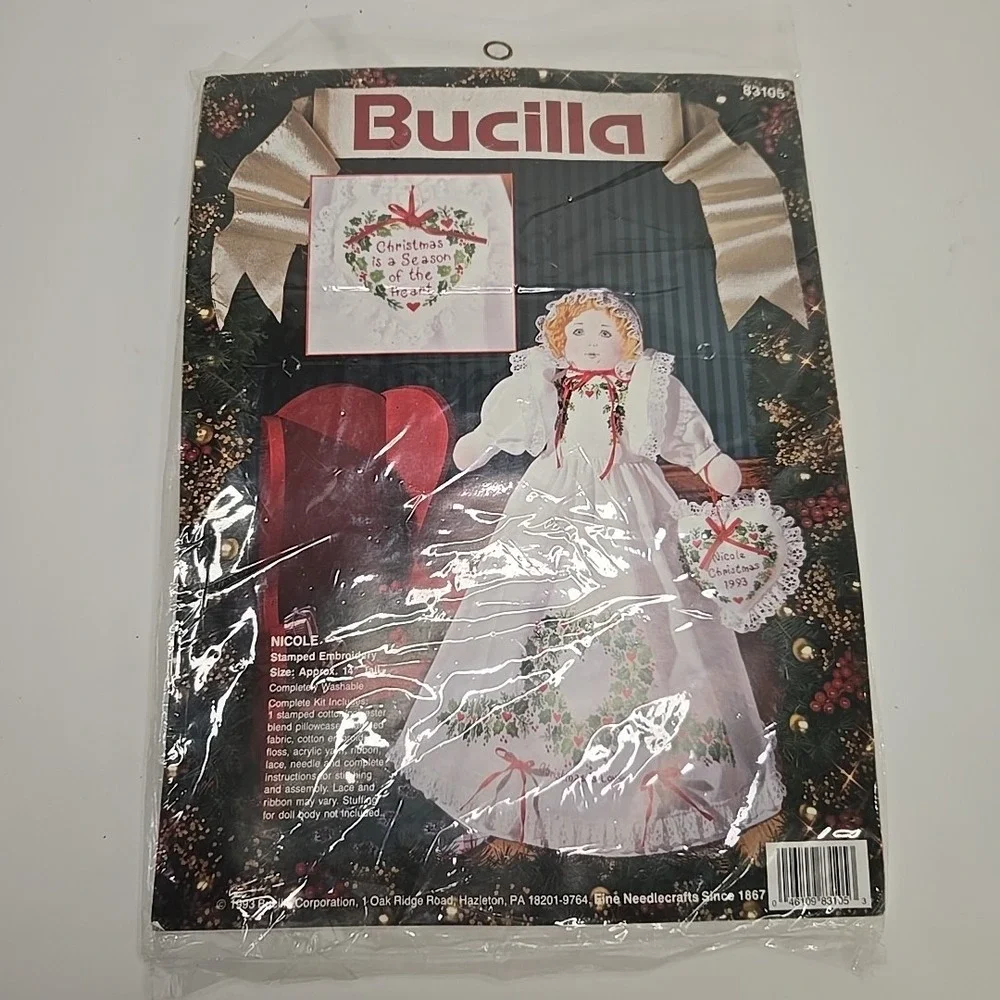BUCILLA‎ Stamped Embroidery Kit - NICOLE - 14